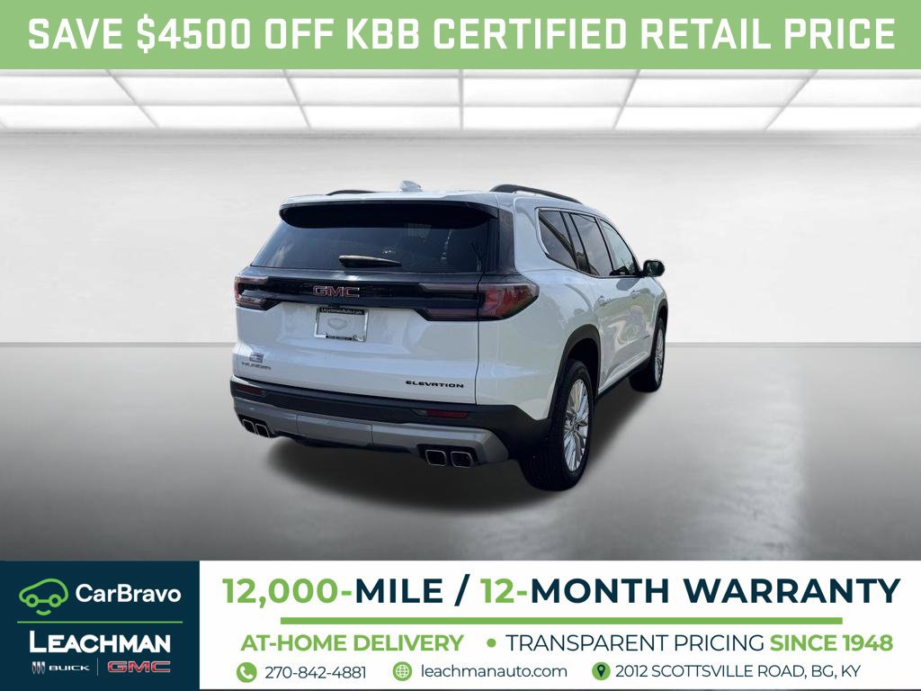 Used 2025 GMC Acadia Elevation w/ Elevation Premium Package FWD image 3