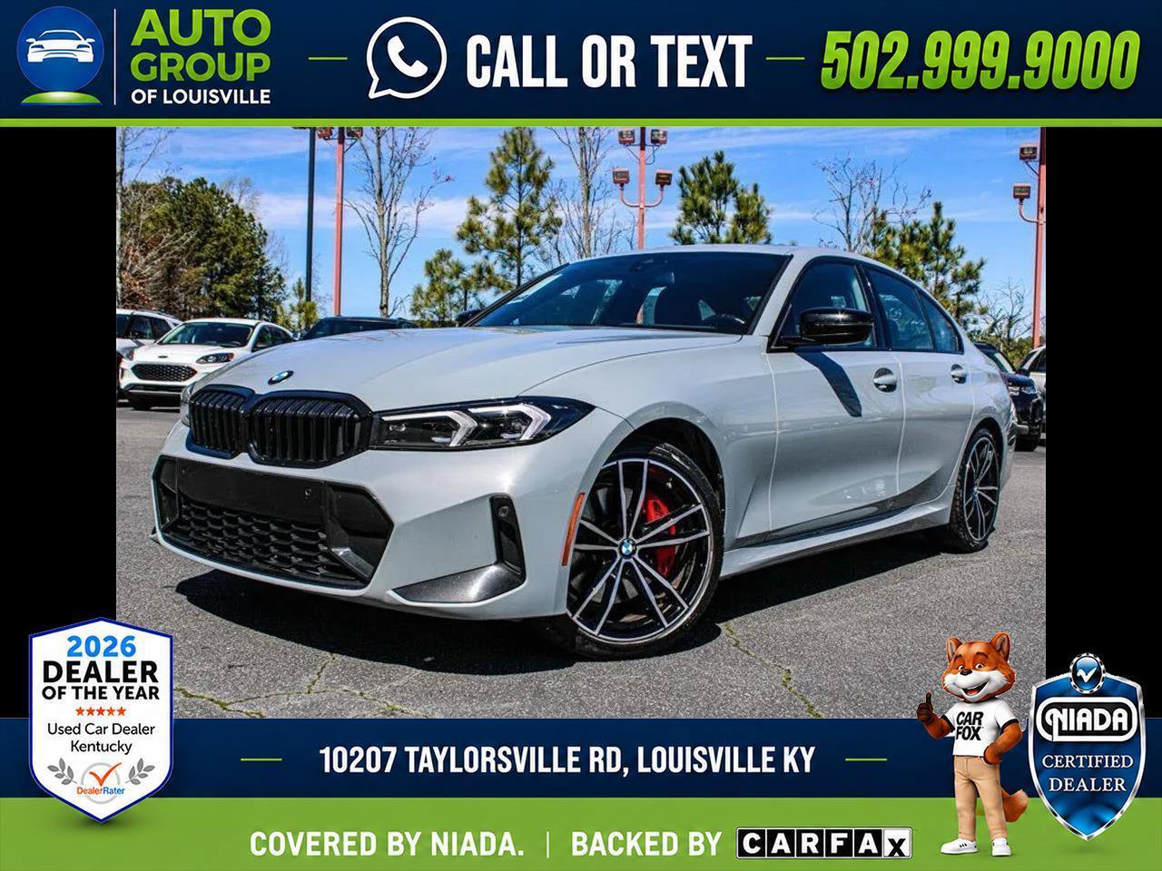 Used 2023 BMW 330i Sedan w/ M Sport Package RWD image 1