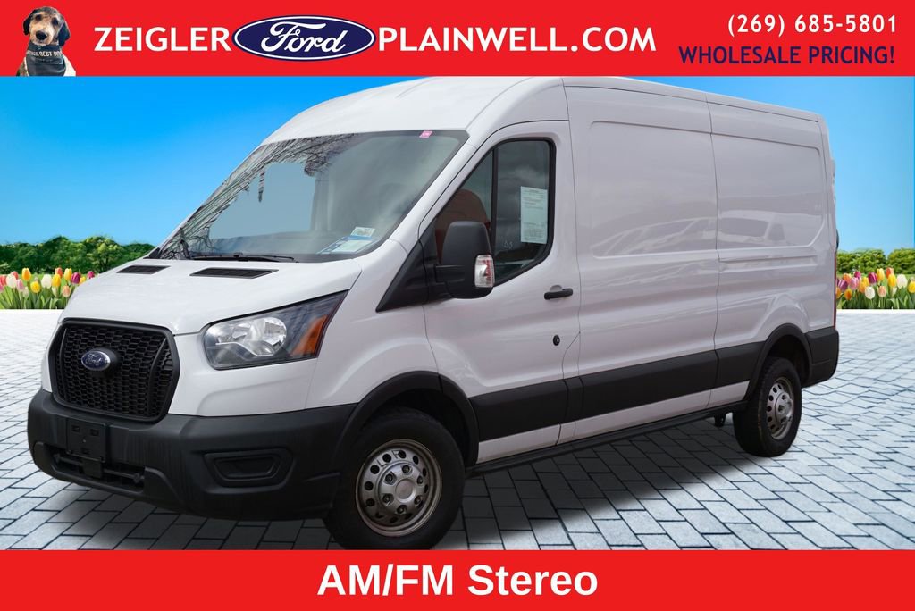 Used 2023 Ford Transit 250 Medium Roof AWD w/ Interior Upgrade Package image 1