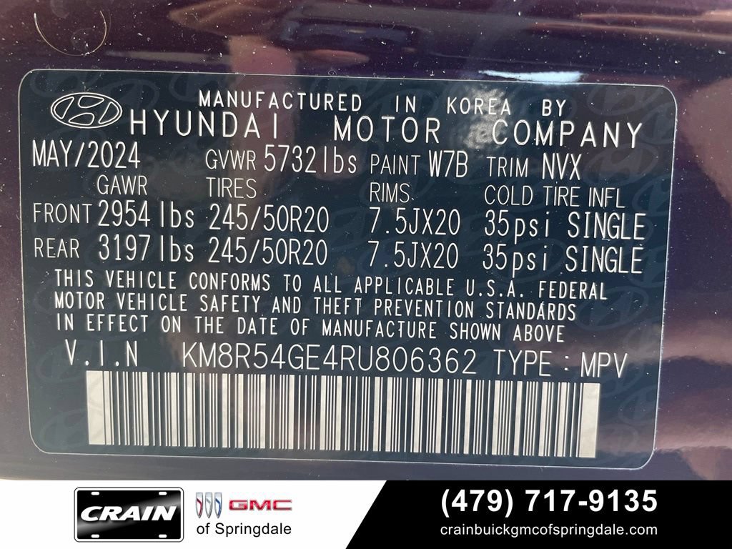 Used 2024 Hyundai Palisade Limited FWD image 33