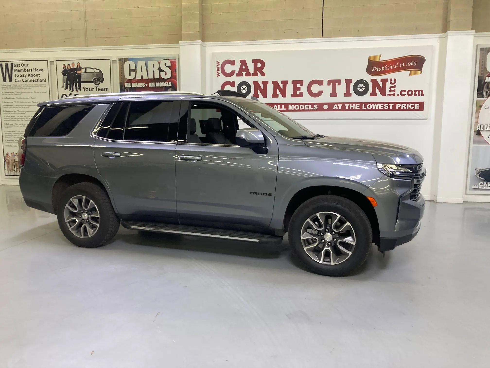 Used 2021 Chevrolet Tahoe LT w/ Rear Media and Nav Package image 1