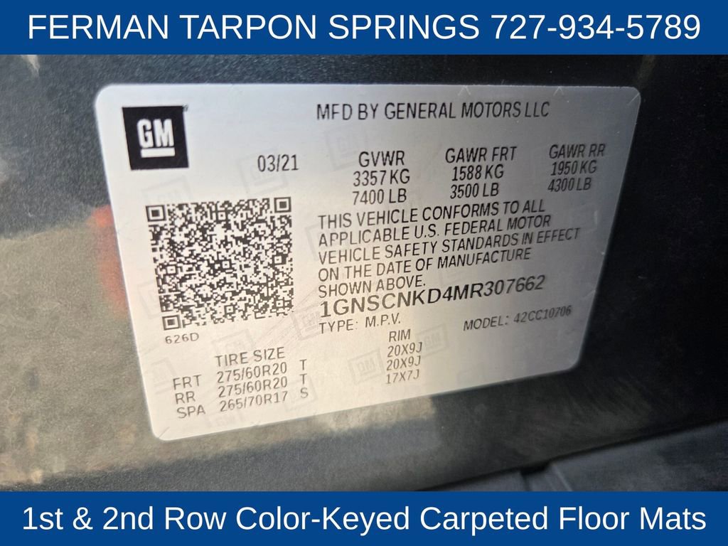 Used 2021 Chevrolet Tahoe LT image 23