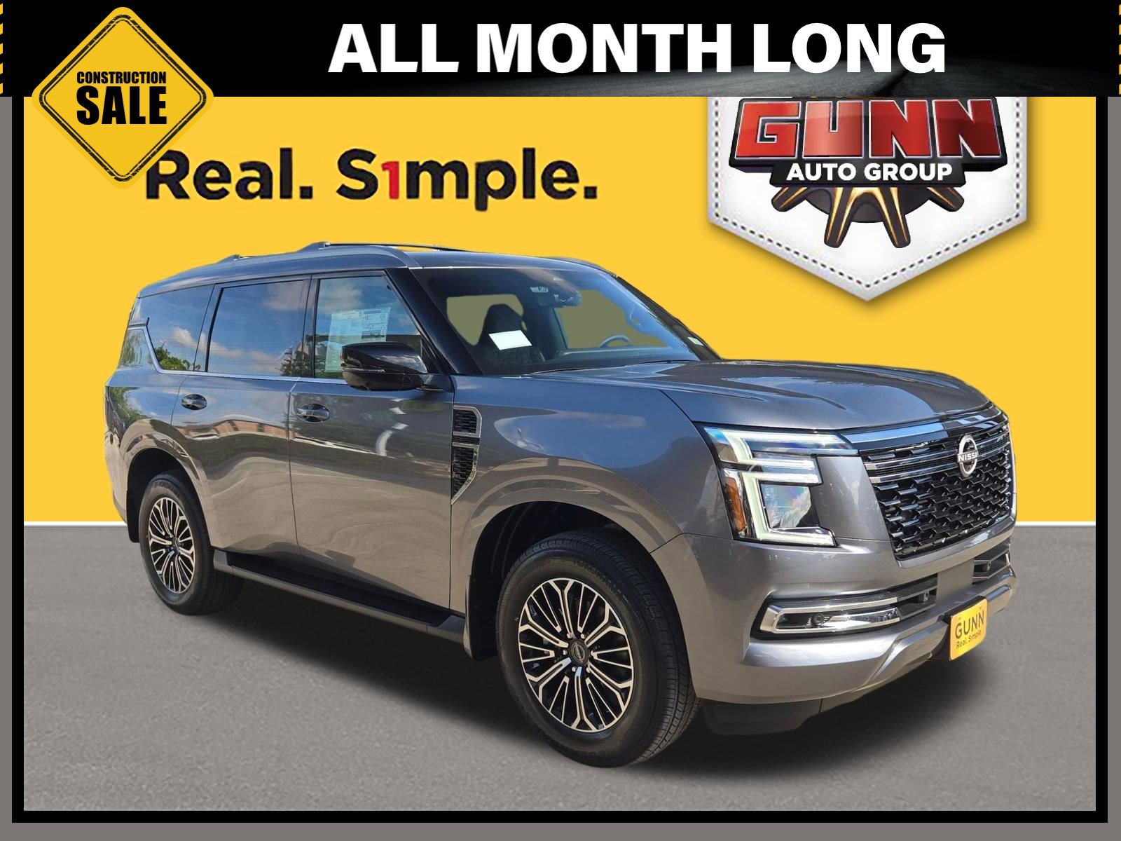 New 2026 Nissan Armada Platinum RWD image 1