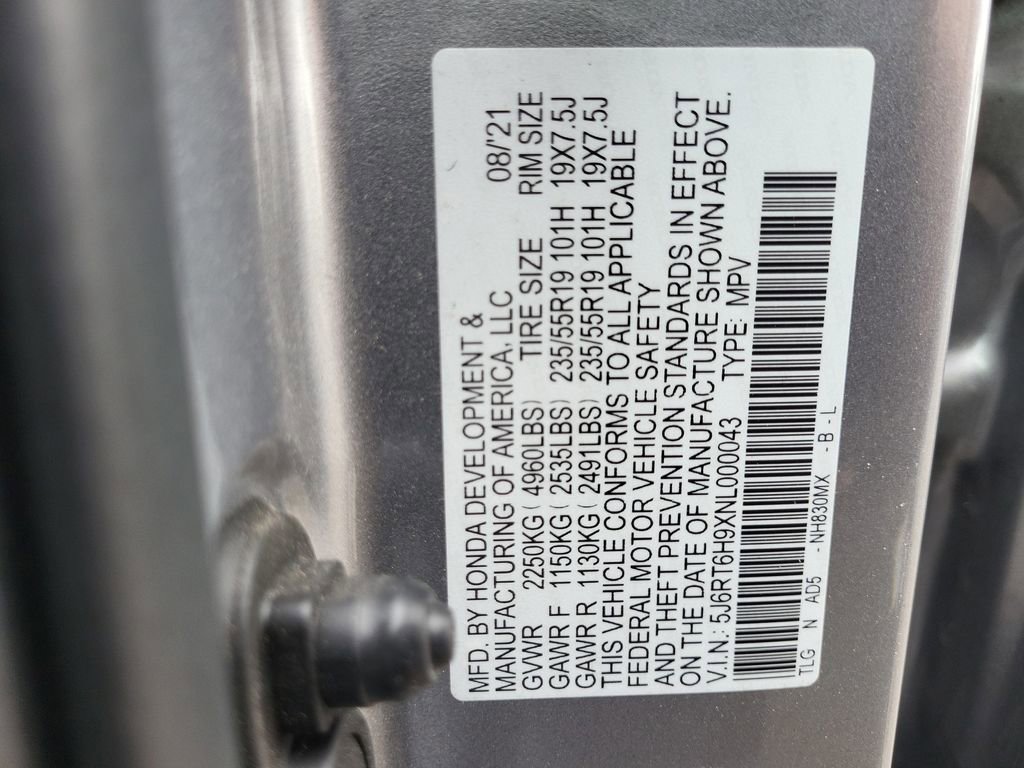 Used 2022 Honda CR-V Touring image 30