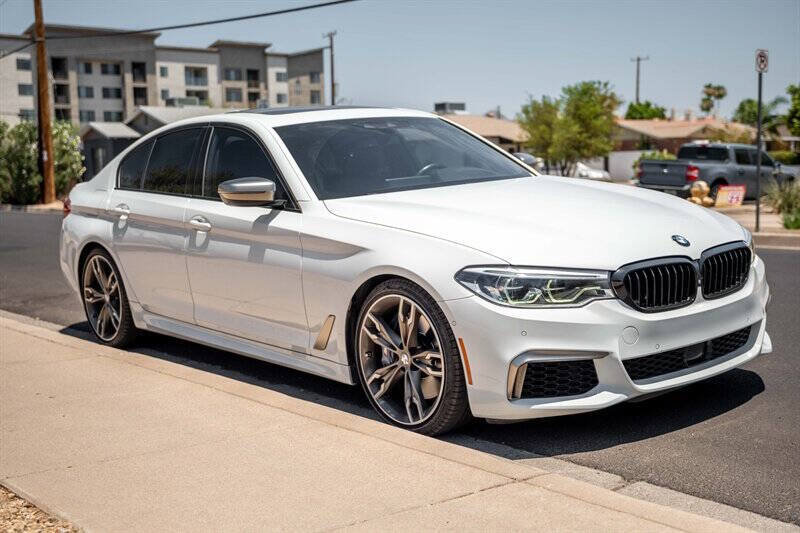 Used 2020 BMW M550i xDrive w/ Executive Package AWD/4WD image 7