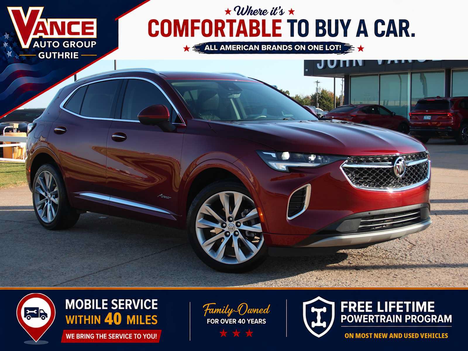 Used 2023 Buick Envision Avenir AWD/4WD image 1