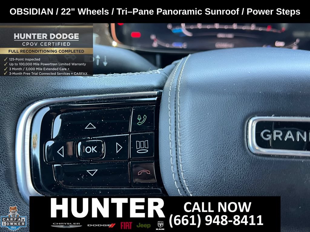 Certified 2024 Jeep Grand Wagoneer L Series II w/ Quick Order Packagew 28T AWD/4WD image 26