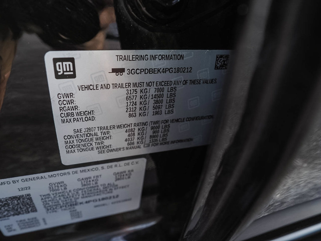 Used 2023 Chevrolet Silverado 1500 Custom AWD/4WD image 36