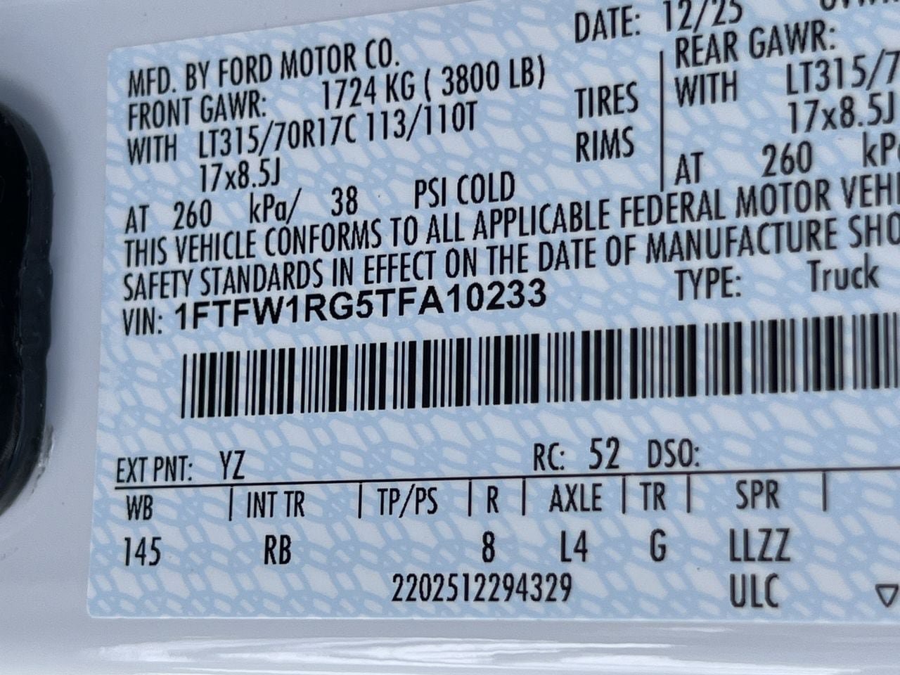 Used 2026 Ford F150 Raptor AWD/4WD image 32