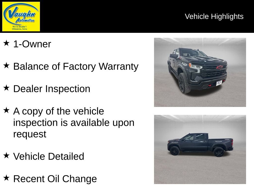 Used 2024 Chevrolet Silverado 1500 LT Trail Boss w/ Convenience Package II video 2