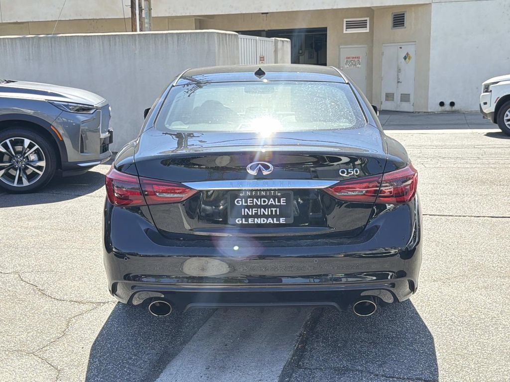 Certified 2023 INFINITI Q50 Luxe w/ Cargo Package RWD image 5