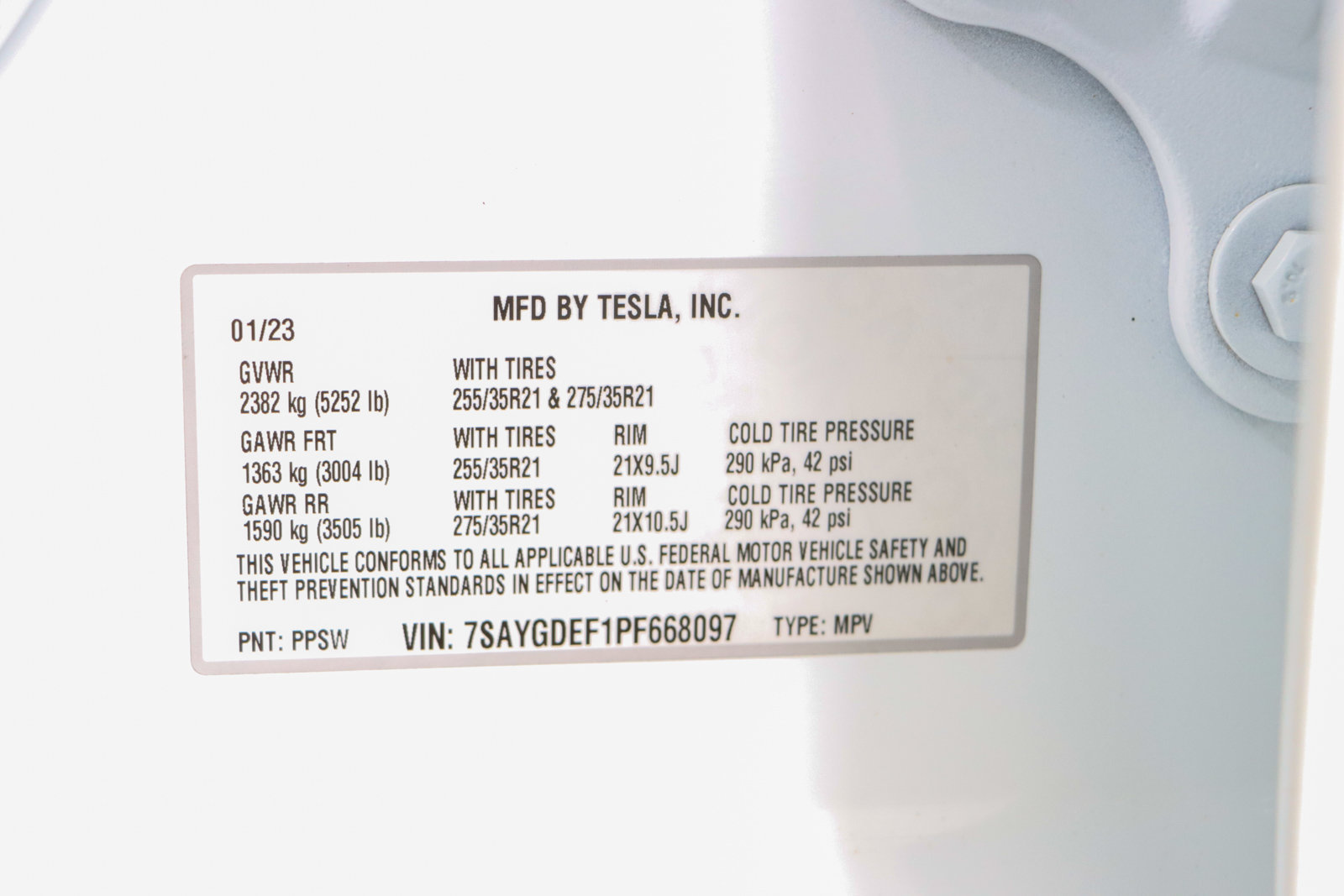 Used 2023 Tesla Model Y Performance AWD/4WD image 30