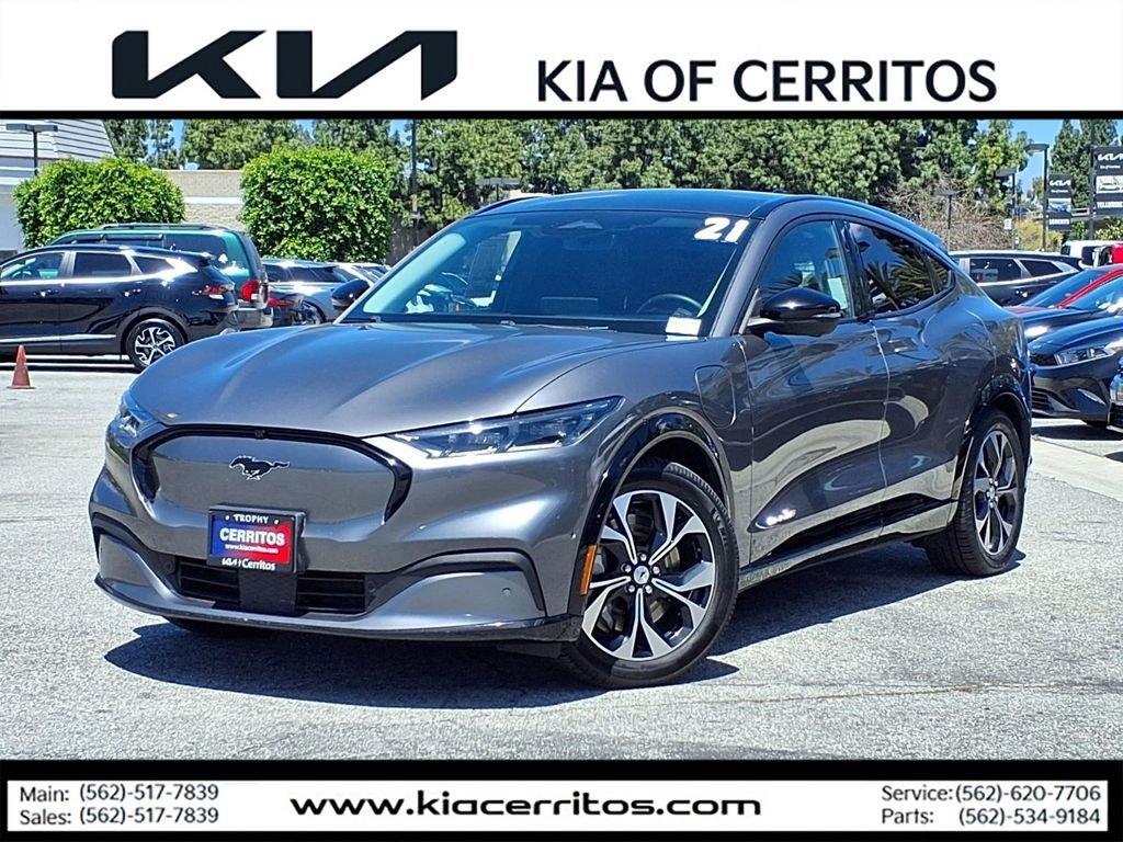 Used 2021 Ford Mustang Mach-E Premium RWD image 1
