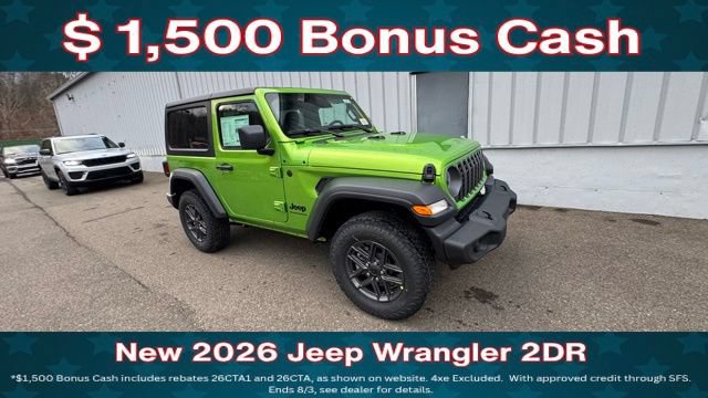 New 2026 Jeep Wrangler Sport AWD/4WD image 4