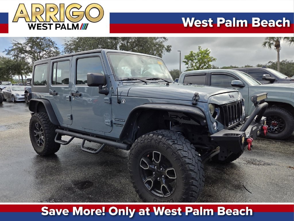 Used 2015 Jeep Wrangler Unlimited Sport AWD/4WD image 1
