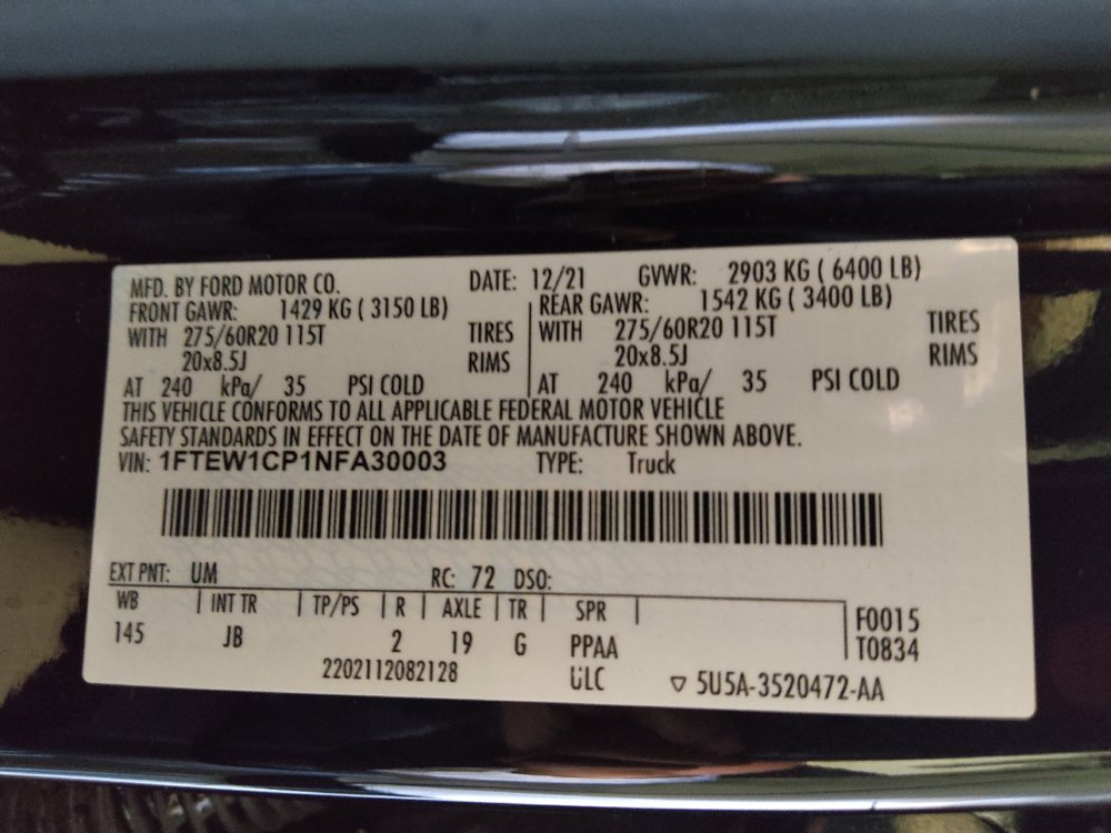 Used 2022 Ford F150 XL w/ STX Appearance Package image 33