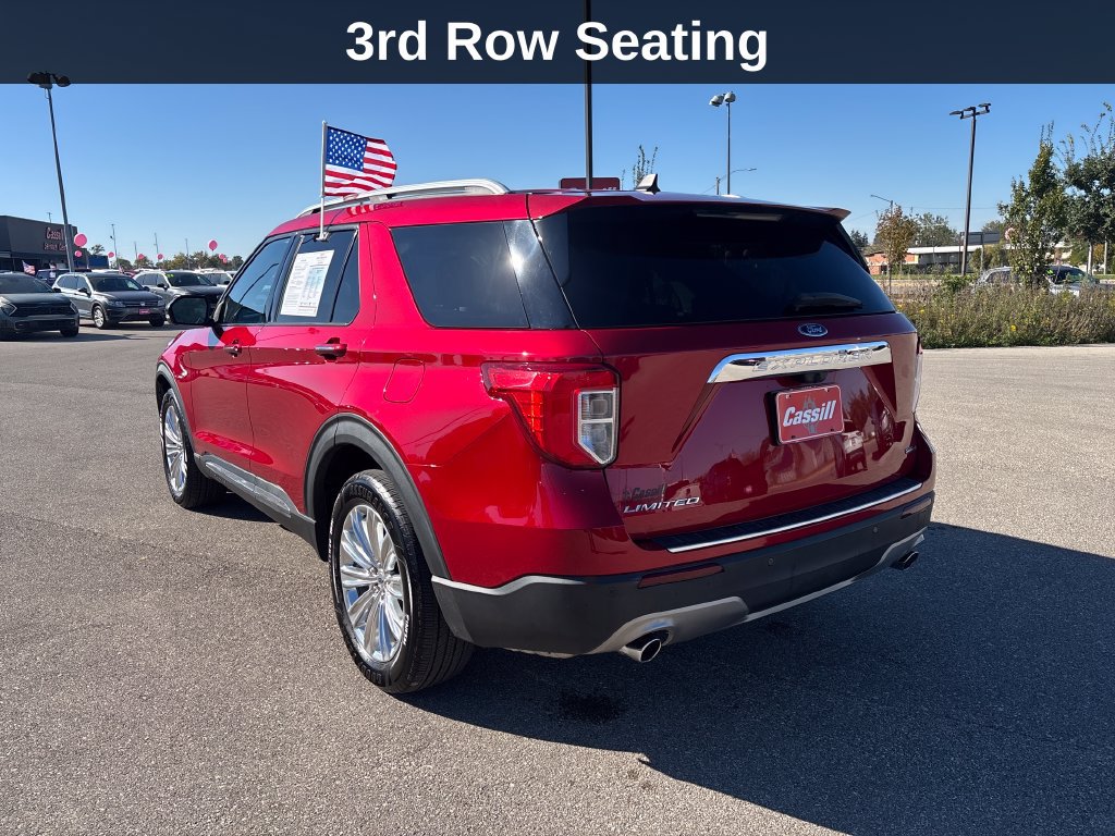 Used 2021 Ford Explorer Limited w/ Hybrid Equipment Group 310A AWD/4WD image 3