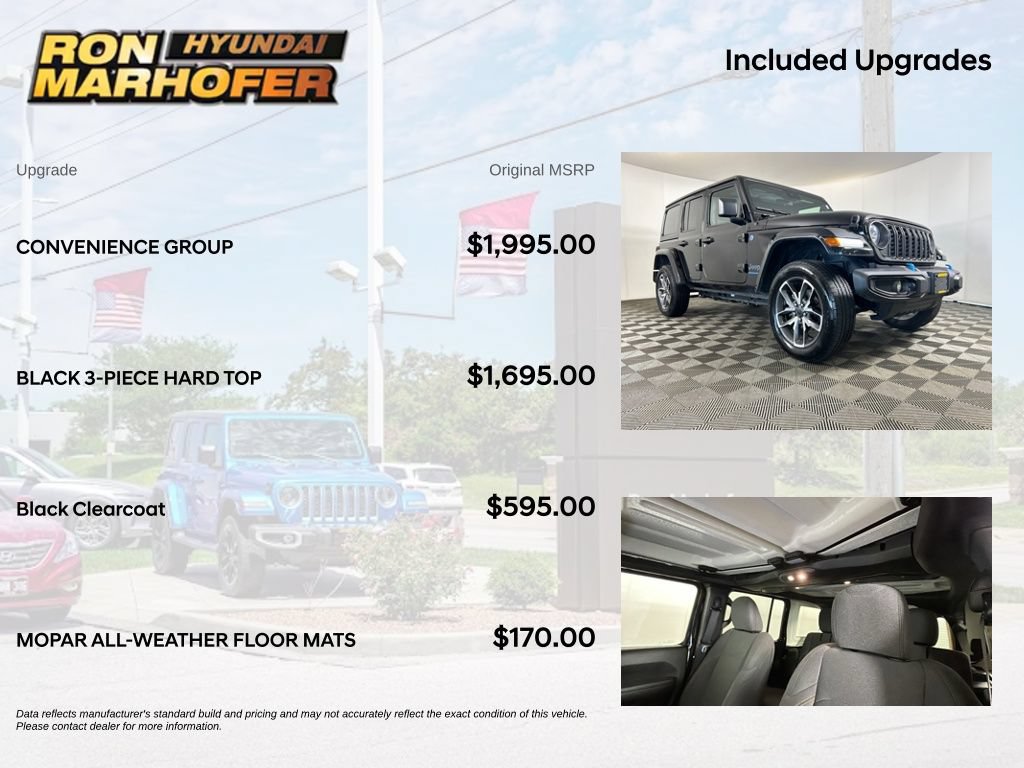 Used 2024 Jeep Wrangler Unlimited w/ Convenience Group AWD/4WD image 6
