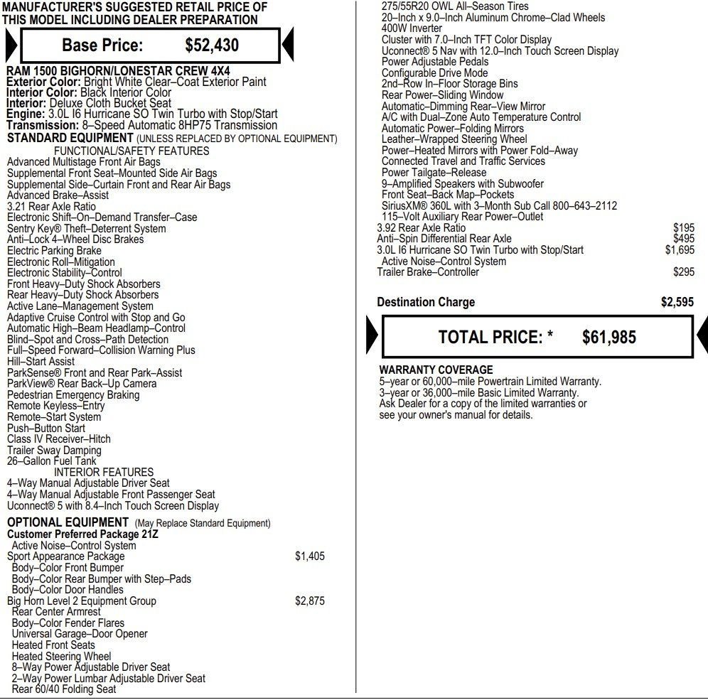New 2026 RAM 1500 Big Horn image 4