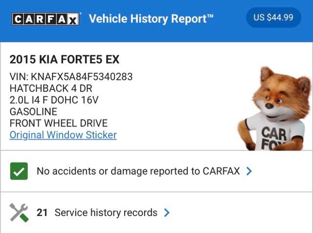 Used 2015 Kia Forte EX image 3