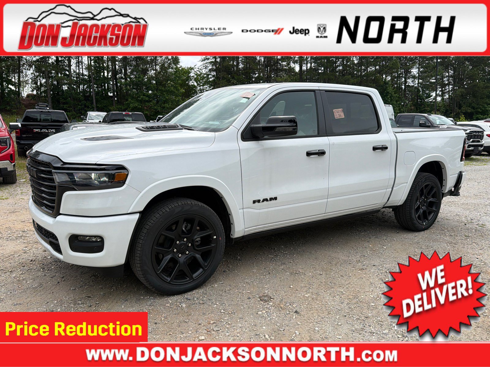 Used 2025 RAM 1500 Laramie w/ Night Edition AWD/4WD image 1
