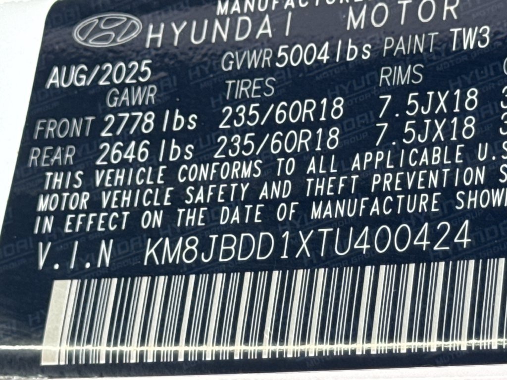 New 2026 Hyundai Tucson SEL AWD/4WD image 31