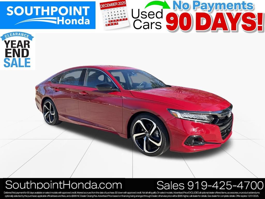 Used 2022 Honda Accord Sport