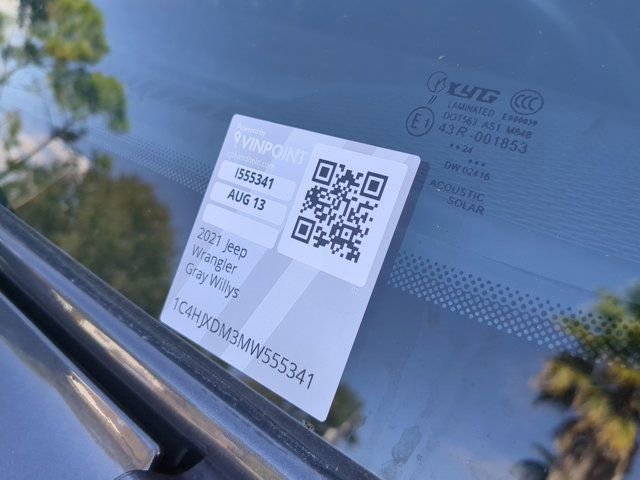 Used 2021 Jeep Wrangler Unlimited Willys image 35