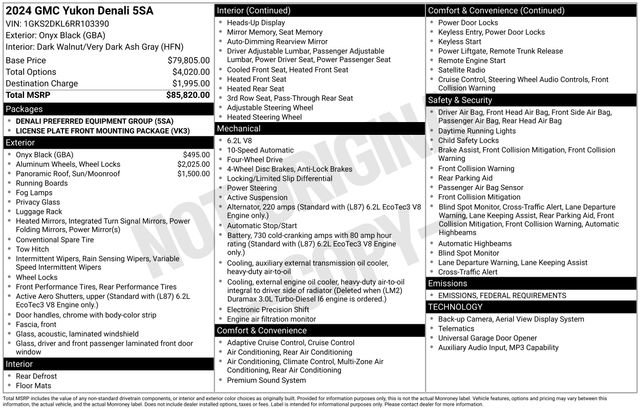 Certified 2024 GMC Yukon Denali image 45