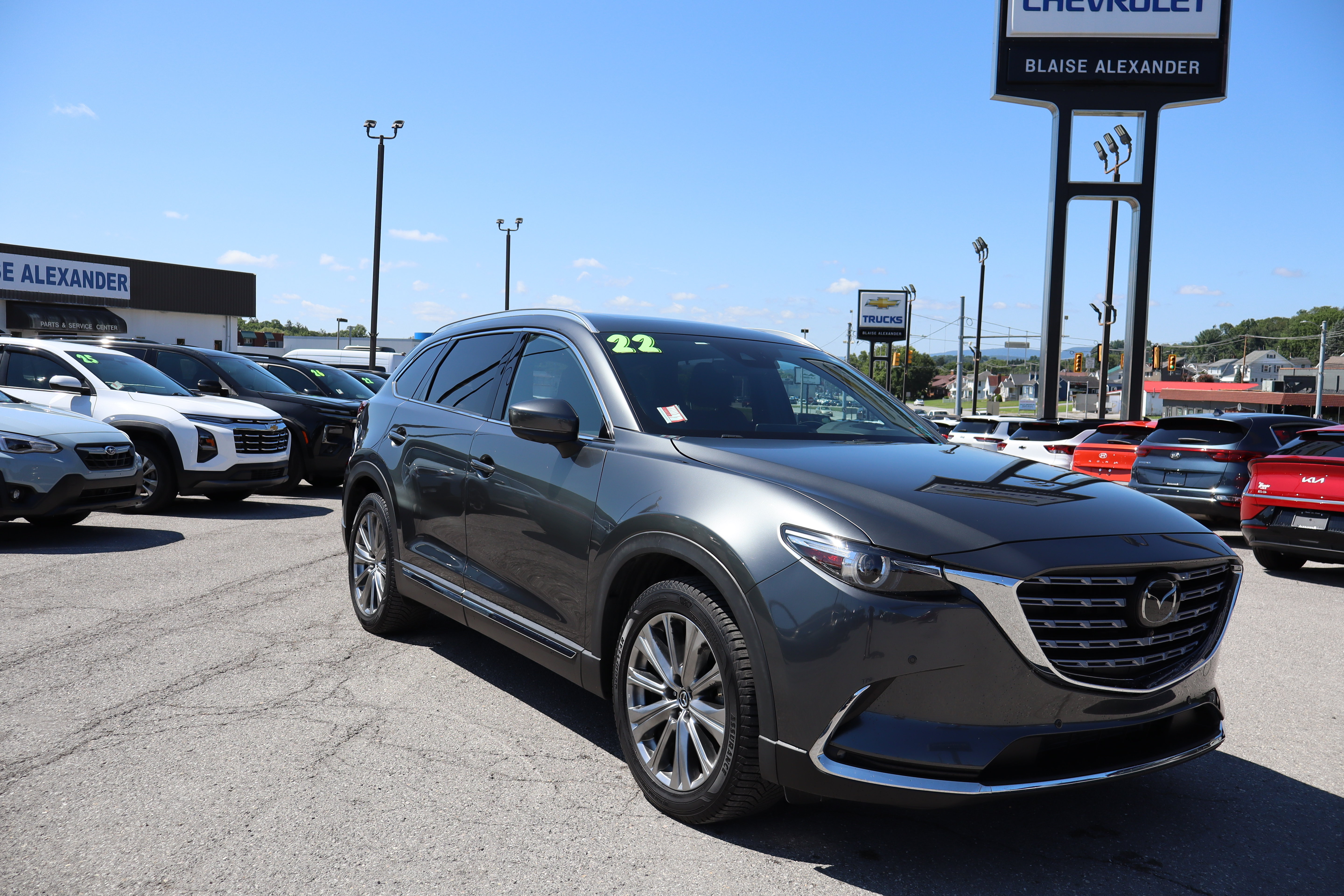 Used 2022 MAZDA CX-9 Signature AWD/4WD image 1
