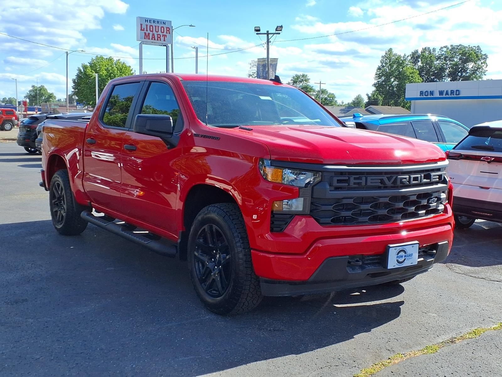 New 2026 Chevrolet Silverado 1500 Custom w/ Turbomax Blackout Package AWD/4WD image 5