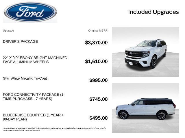 New 2027 Ford Expedition Max Platinum w/ Driver's Package AWD/4WD image 2