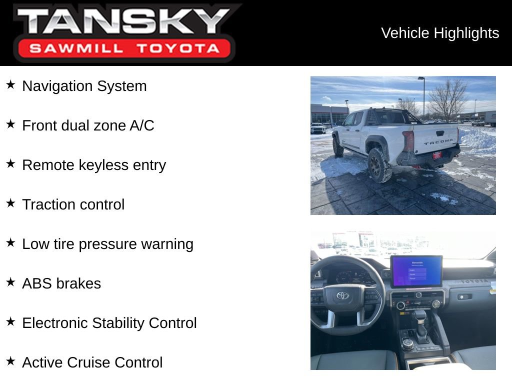 New 2026 Toyota Tacoma Trailhunter AWD/4WD image 9