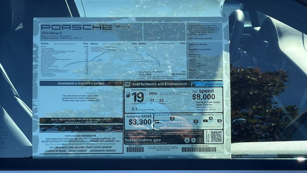 New 2026 Porsche Macan S AWD/4WD image 23