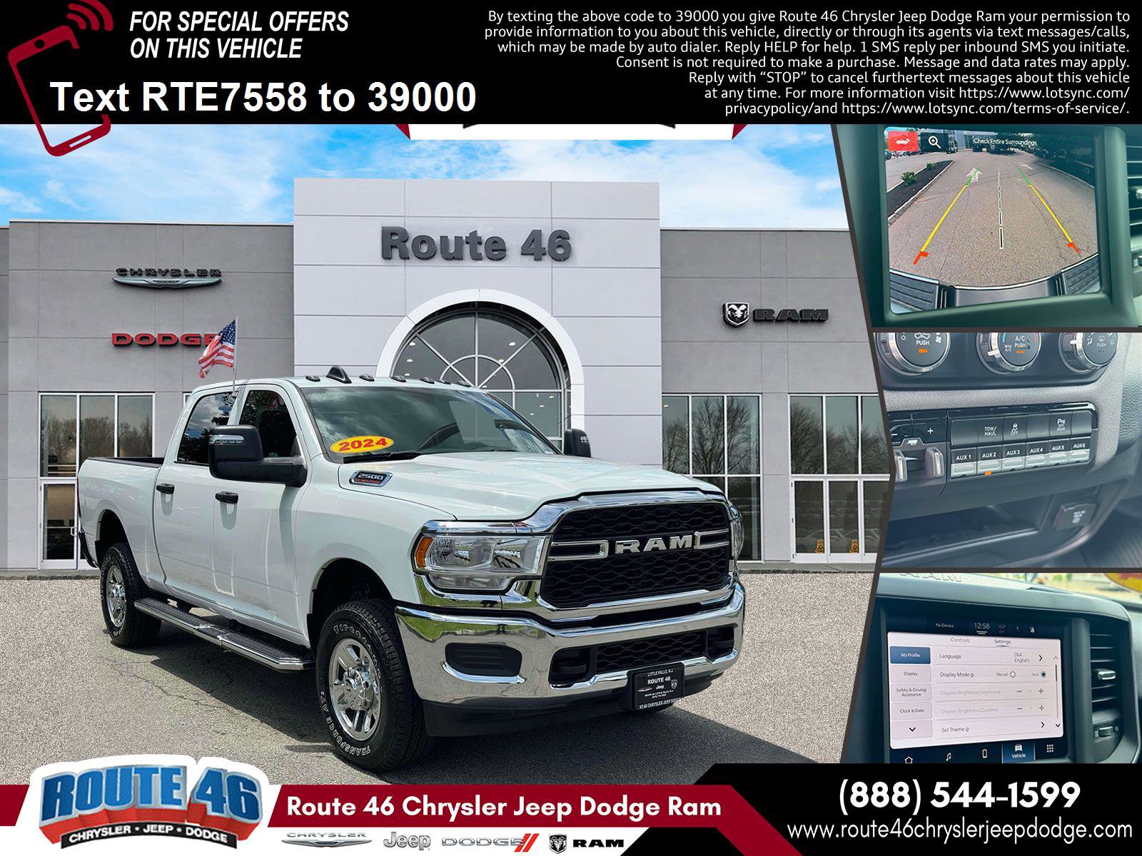 Used 2024 RAM 2500 Tradesman w/ Chrome Appearance Group