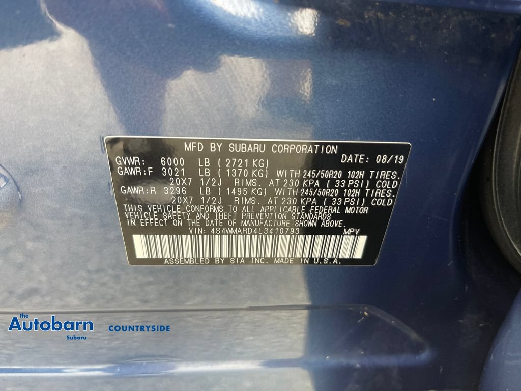 Used 2020 Subaru Ascent Touring w/ Popular Package #2A AWD/4WD image 30