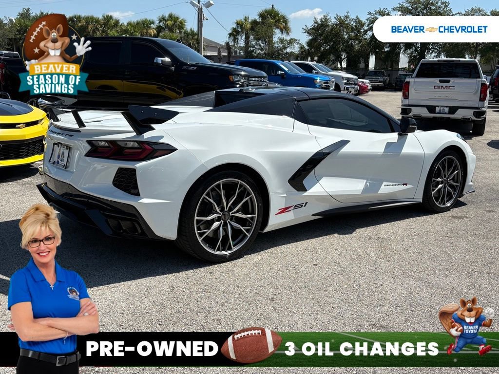 Used 2025 Chevrolet Corvette Stingray Premium Conv w/ Z51 Performance Package RWD image 7