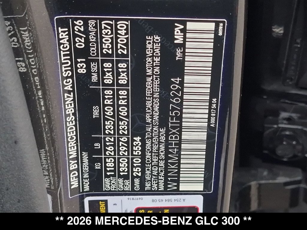 Certified 2026 Mercedes-Benz GLC 300 4MATIC image 29