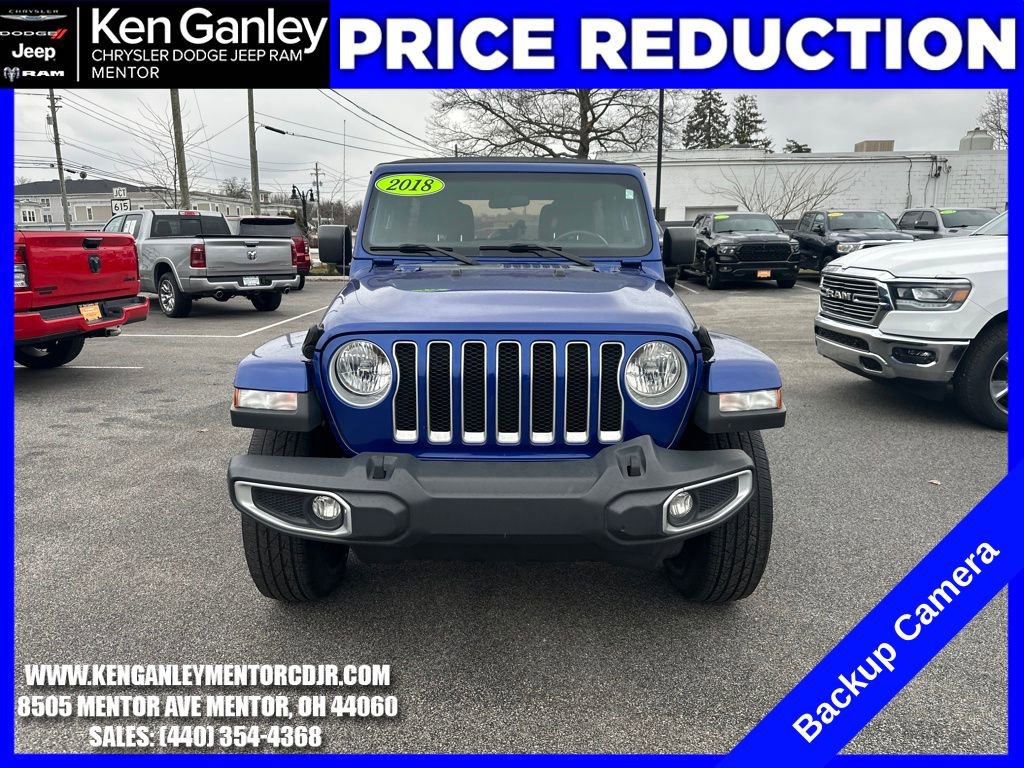Used 2018 Jeep Wrangler Unlimited Sahara image 2