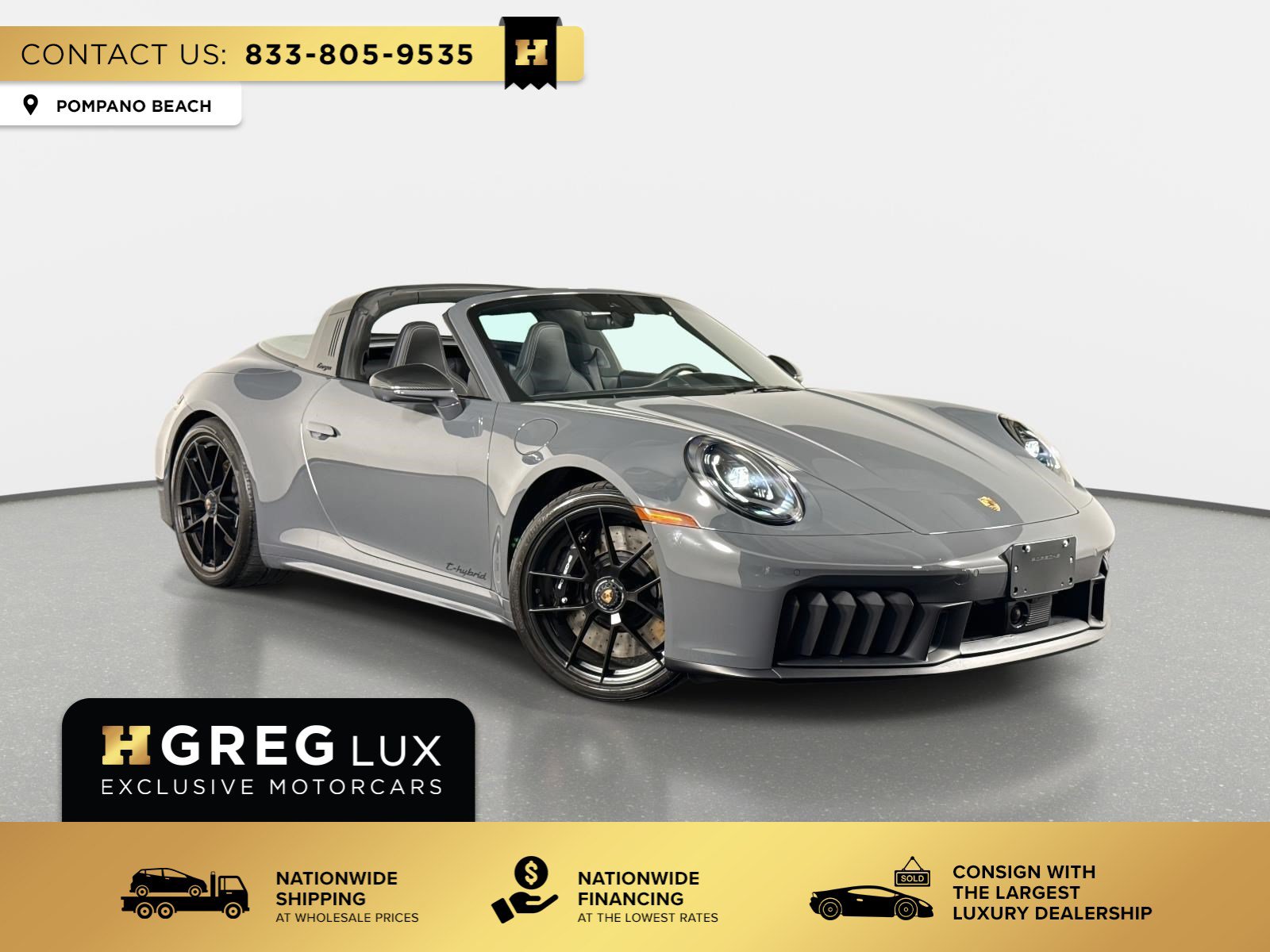 Used 2025 Porsche 911 Targa 4 GTS AWD/4WD video 1
