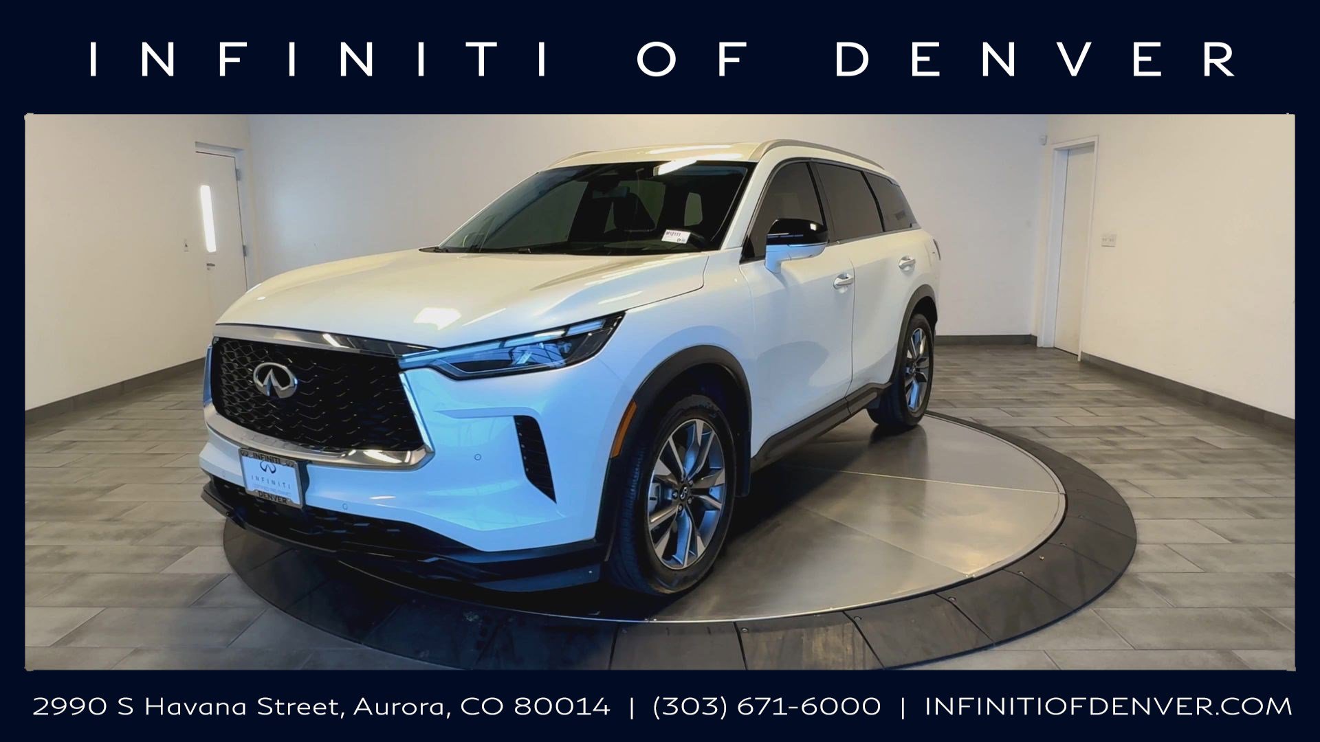 Certified 2023 INFINITI QX60 Luxe w/ Vision Package
