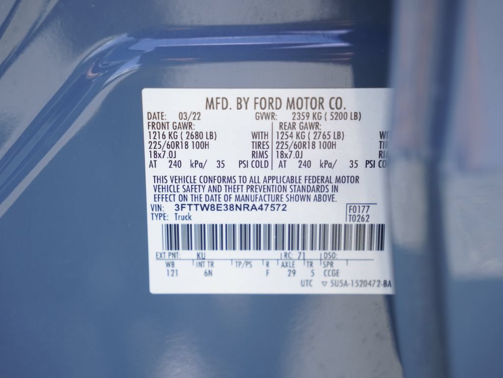 Used 2022 Ford Maverick Lariat w/ Lariat Luxury Package FWD image 8
