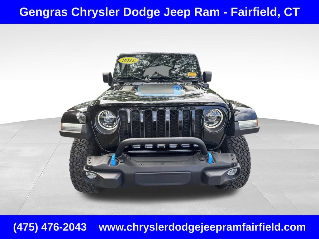Used 2022 Jeep Wrangler Unlimited Rubicon 4xe w/ Steel Bumper Group AWD/4WD image 9