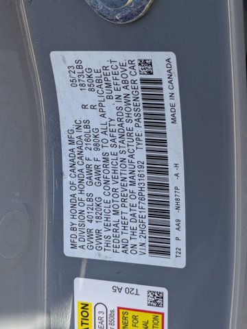 Used 2023 Honda Civic EX image 15