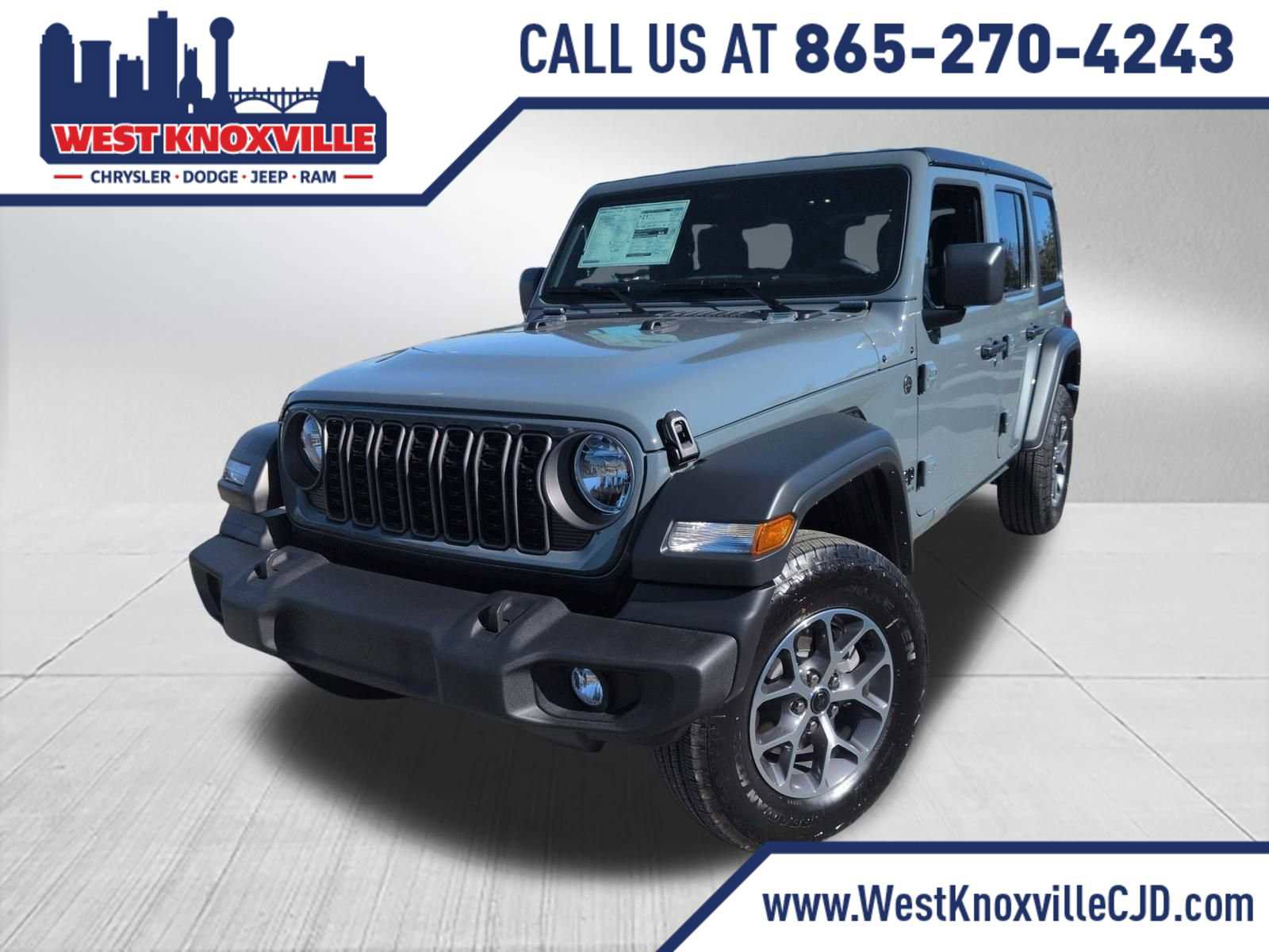 New 2026 Jeep Wrangler Sport S