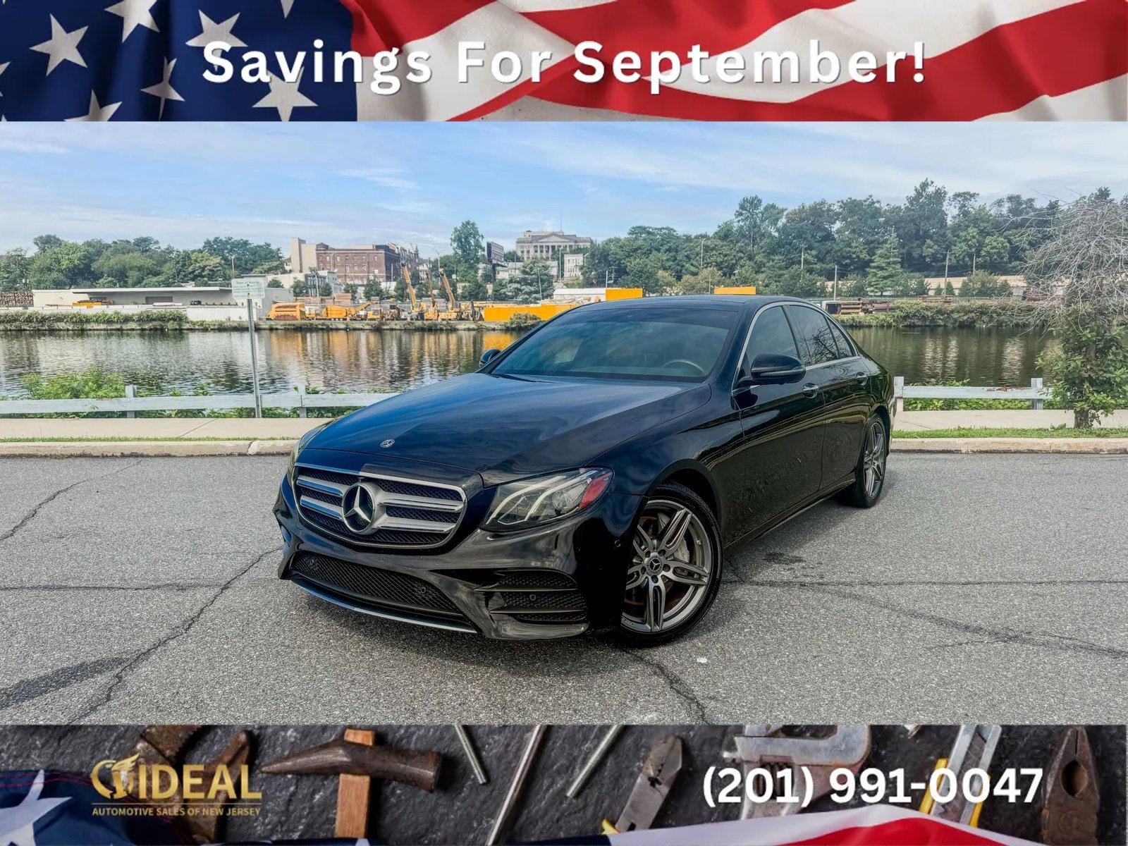 Used 2019 Mercedes-Benz E 300 4MATIC w/ Premium 1 Package image 2