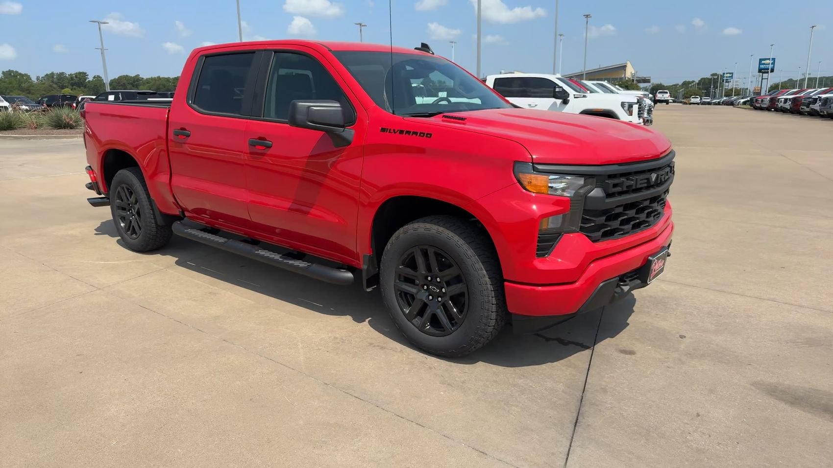 New 2026 Chevrolet Silverado 1500 Custom w/ Turbomax Blackout Package RWD image 2