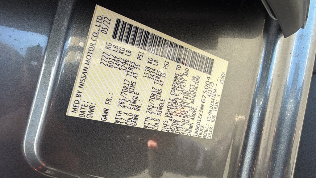 Used 2022 Nissan Frontier PRO-4X w/ Off-Road Protection Package image 30