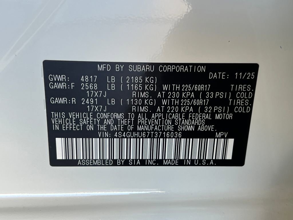 New 2026 Subaru Crosstrek 2.5i Wilderness w/ Crosstrek Mirror Package image 30