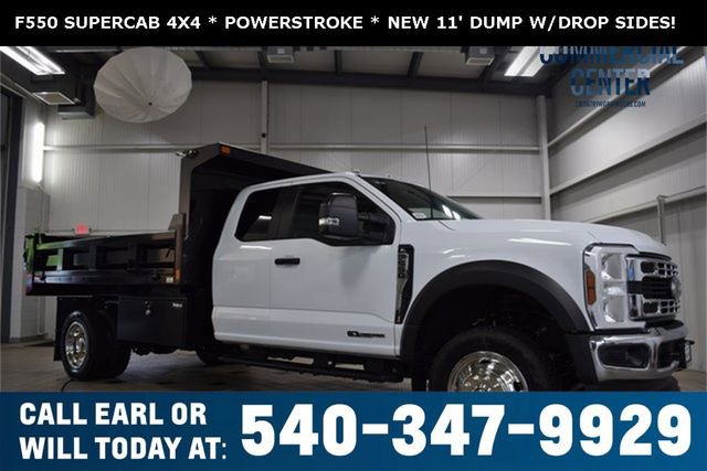 Used 2024 Ford F550 4x4 SuperCab Super Duty